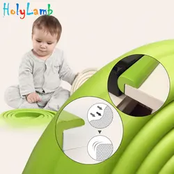 Protection de meuble en mousse pour bébé et enfant, bande protectrice de 2m pour bord en verre et coin de table, prévient les coups et les chocs, sécurité des tout petits 