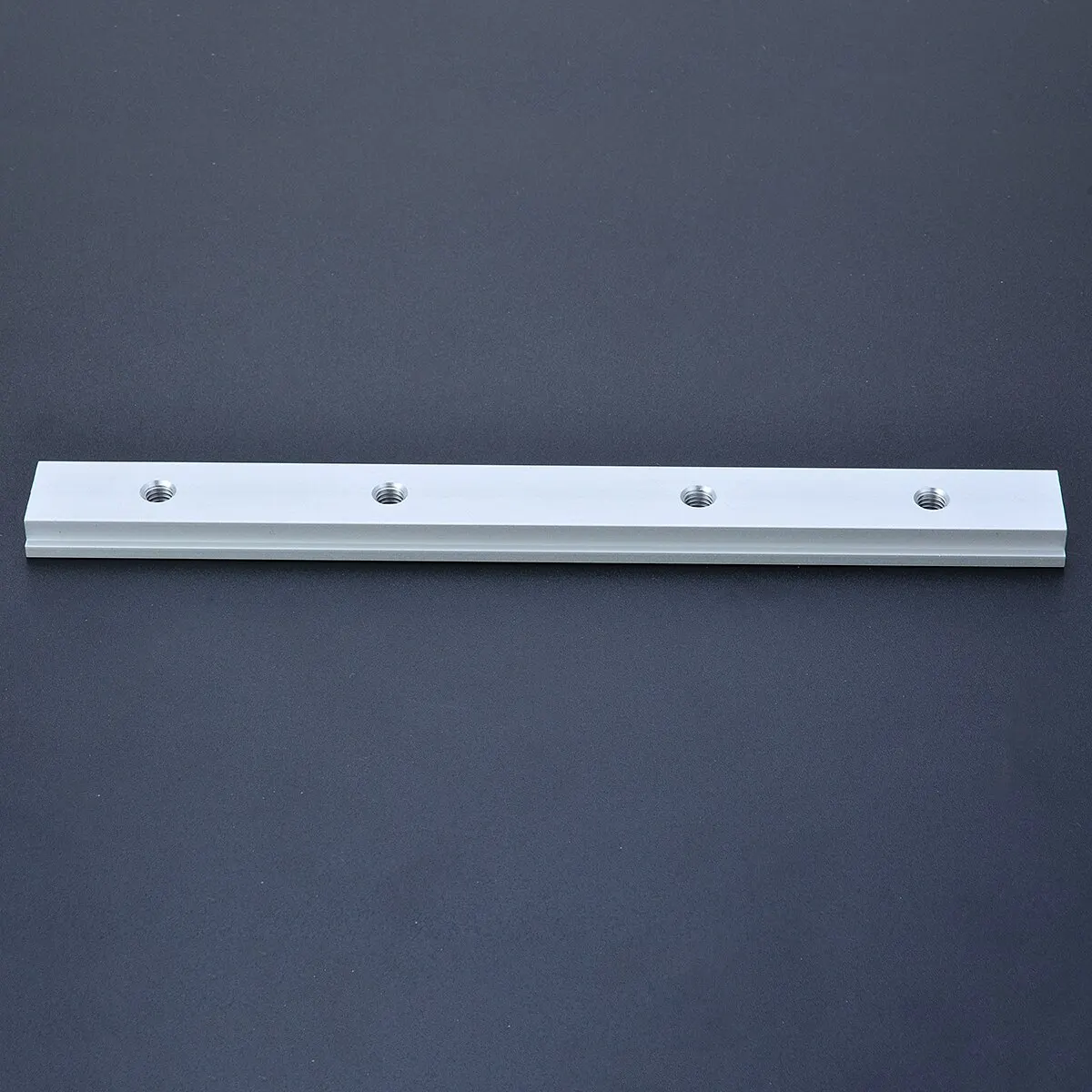 1pc 200mm Aluminium Slide Slab M6 T Track Slot Miter Track Fixture Slot Fixed Slide Slab for Table DIY Woodworking Tool Used