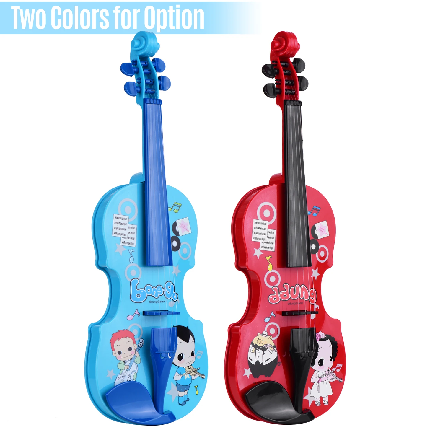 Kids Little Violin with Violin Bow Fun Educational Musical Instruments