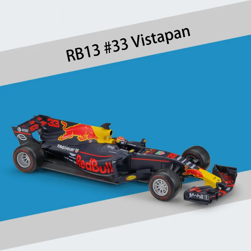 Bburago литая под давлением модель F1 гоночный автомобиль SF71H SF16-H W07 1:18 из металлического сплава Высокая симуляция машины с базой Игрушки для мальчиков подарки для мальчиков