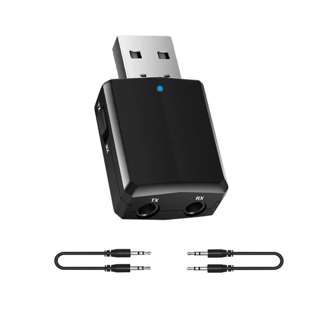 3 5 мм AUX USB Bluetooth-совместимый приемник-передатчик 0 3/2 в 1 адаптер EDR для ТВ ПК