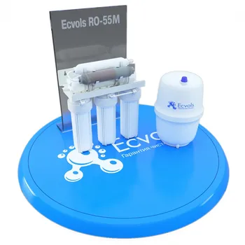 

Reverse osmosis system ecvols ro-55m, 6 stage, tank 6 L, cleaning 99.9%