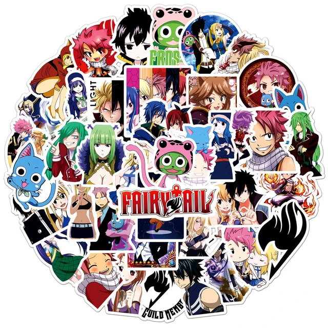 Fairy Tail -- Natsu Dragneel Anime Decal Sticker – KyokoVinyl