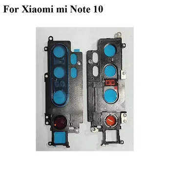 

For Xiaomi mi Note 10 Rear Back Camera Glass Lens +Camera Cover Circle Housing Parts Xiao mi Note test good Note10
