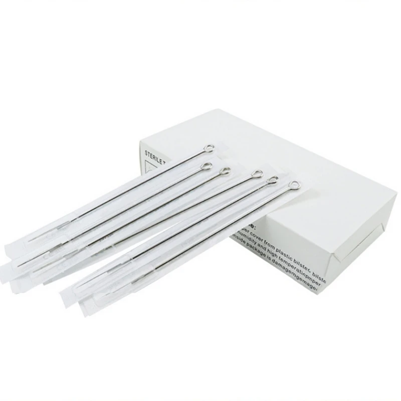 5pcs Assorted Sterilized Tattoo Needles 3/5/7/9RL Professional Tattoo Needles Steel Disposable Needles Tattoo permanent makeup