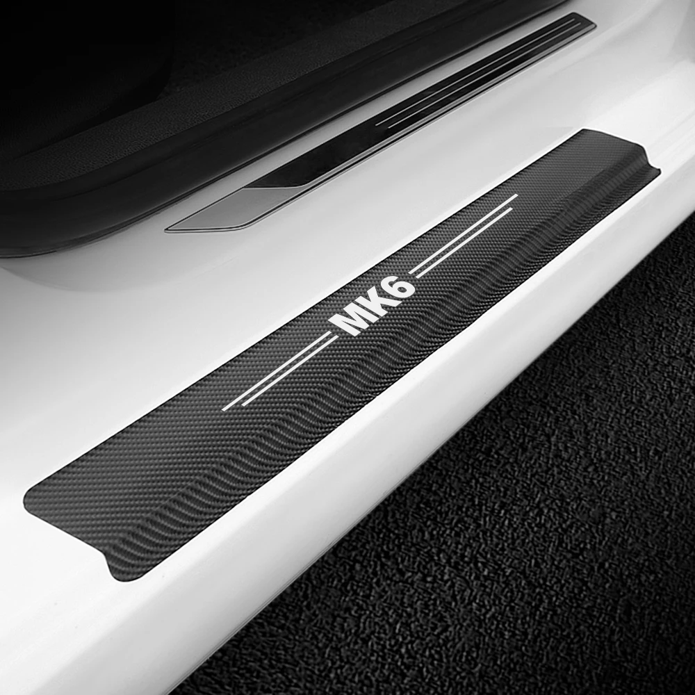 Auto Door Sill Protective Stickers - Car Accessories