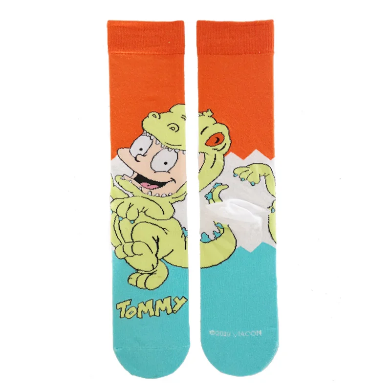 Personalized-anime-print-socks-fashion-funny-novelty-cartoon-men-women-sock-comfort-happy-colorful-stitching-cotton(27)