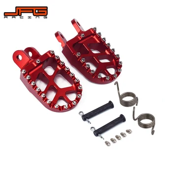 

Motorcycle Billet Foot Pegs Pedals Rests For HONDA CR80 XR250 XR400 96-05 XR350R 83-84 XR600R 89-00 XR650L 92-16 XR650R 00-05