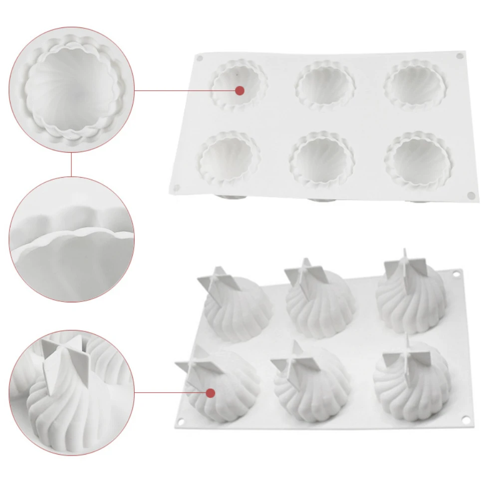 3D Pine Cones Onions Head Silicone Mold DIY Soy Wax Candles Soap Cake Decoration