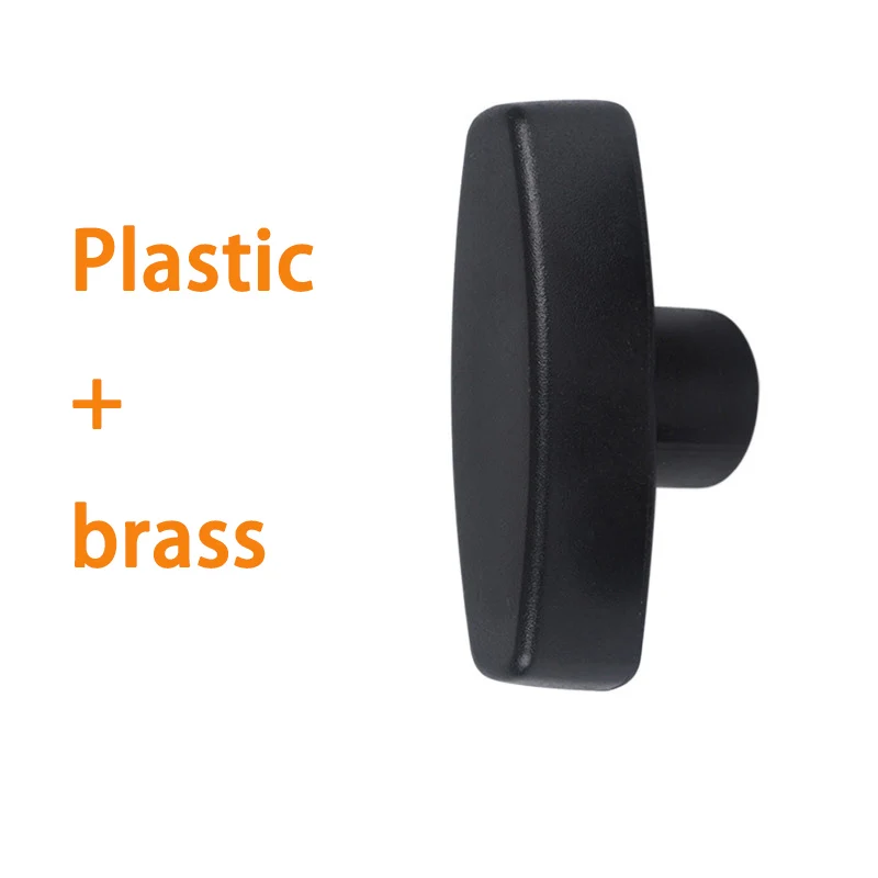 2 Tuercas Tipo T De Plástico M6/M8/M10 - Para Ajuste Manual, Perno De Madera | Tuercas De Mango Grande, Fácil Giro