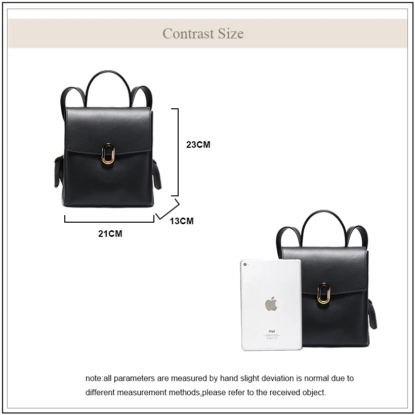 AVRO's MODA Fashion Casual Backpack Genuine Leather Shoulder Bags For Women New Designer Luxury Ladies Teenager Girls Backpacks