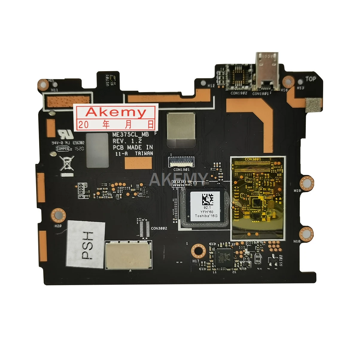 New! original For Asus MeMO Pad ME375CL ME375C Tablets motherboard mianboard logic board W 16G SSD Z3530 CPU 1G RAM