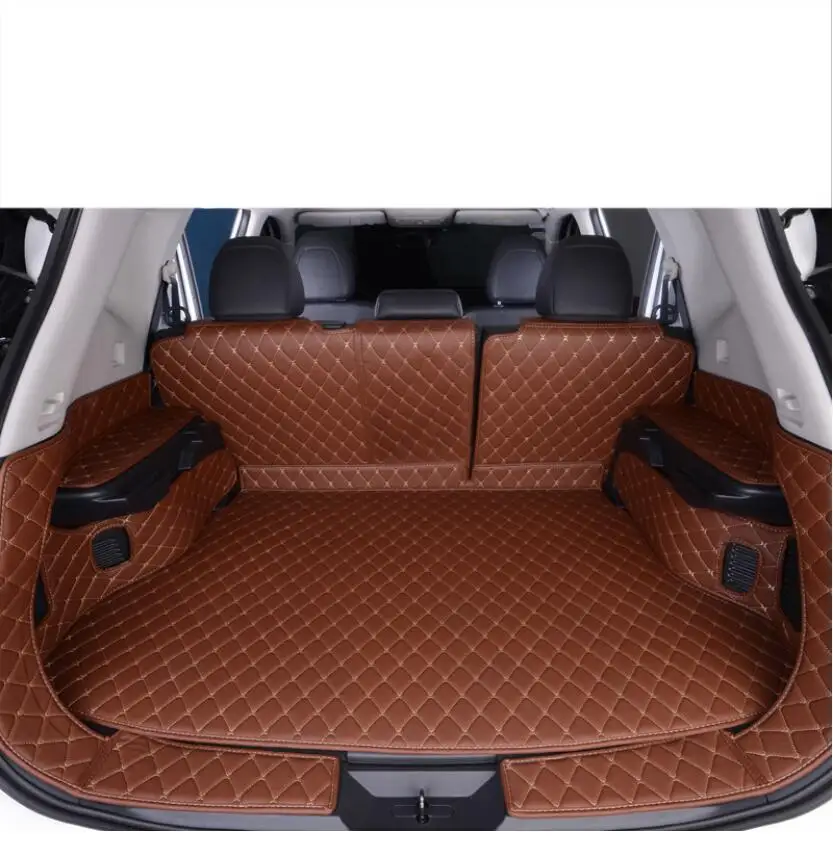 for Leather Car Trunk Mat Cargo Liner Nissan X-trail Rogue 2013 2014 2015 2016 2017 2018 2019 2020 Rug Carpet Sticker | Автомобили и
