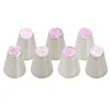 7Style Russian Tulip Icing Piping Nozzles Stainless Steel Flower Cream Pastry Tip Kitchen Cupcake Cake Decorating Tools ► Photo 2/6