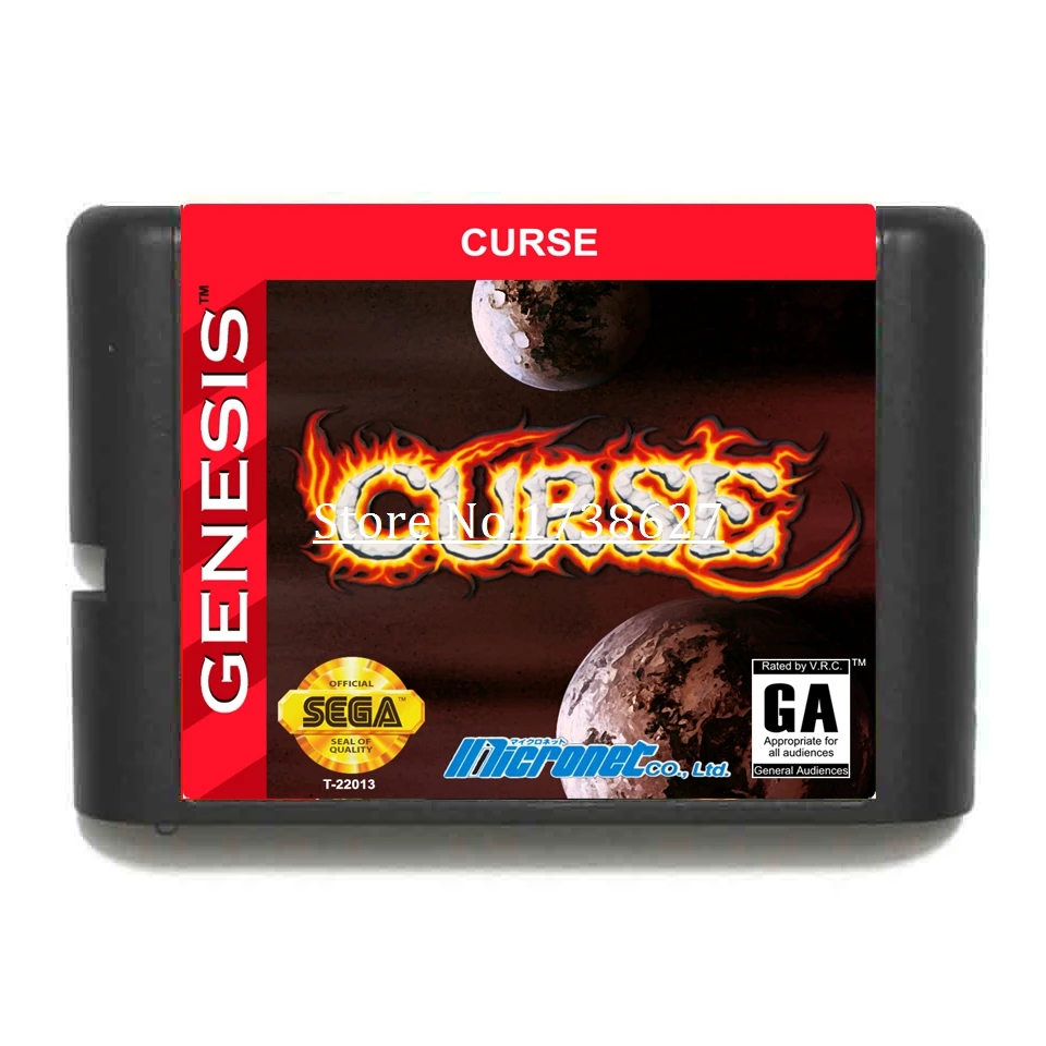 16Bit картридж для игры Sega MegaDrive & Genesis|Картриджи| |