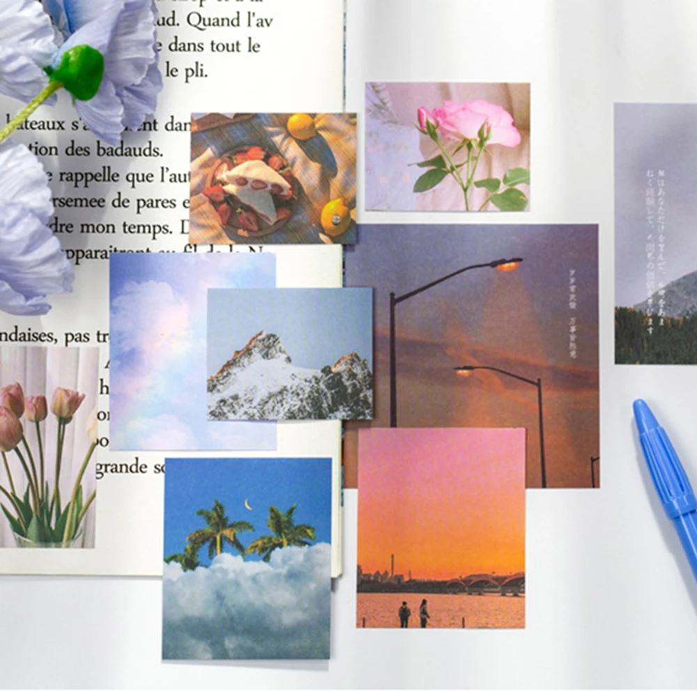 

210 Pages INS Style Memo Pad Message Notes Decorative Notepad Note Paper Kawaii Stationery School Office Supplies