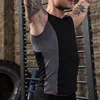 Quick Dry Fit Gym Sleeveless Men Running Tank Tops Rashguard T-Shirts Fitness Bodybuilding Breathable Shirts Men's Training Vest ► Photo 2/6