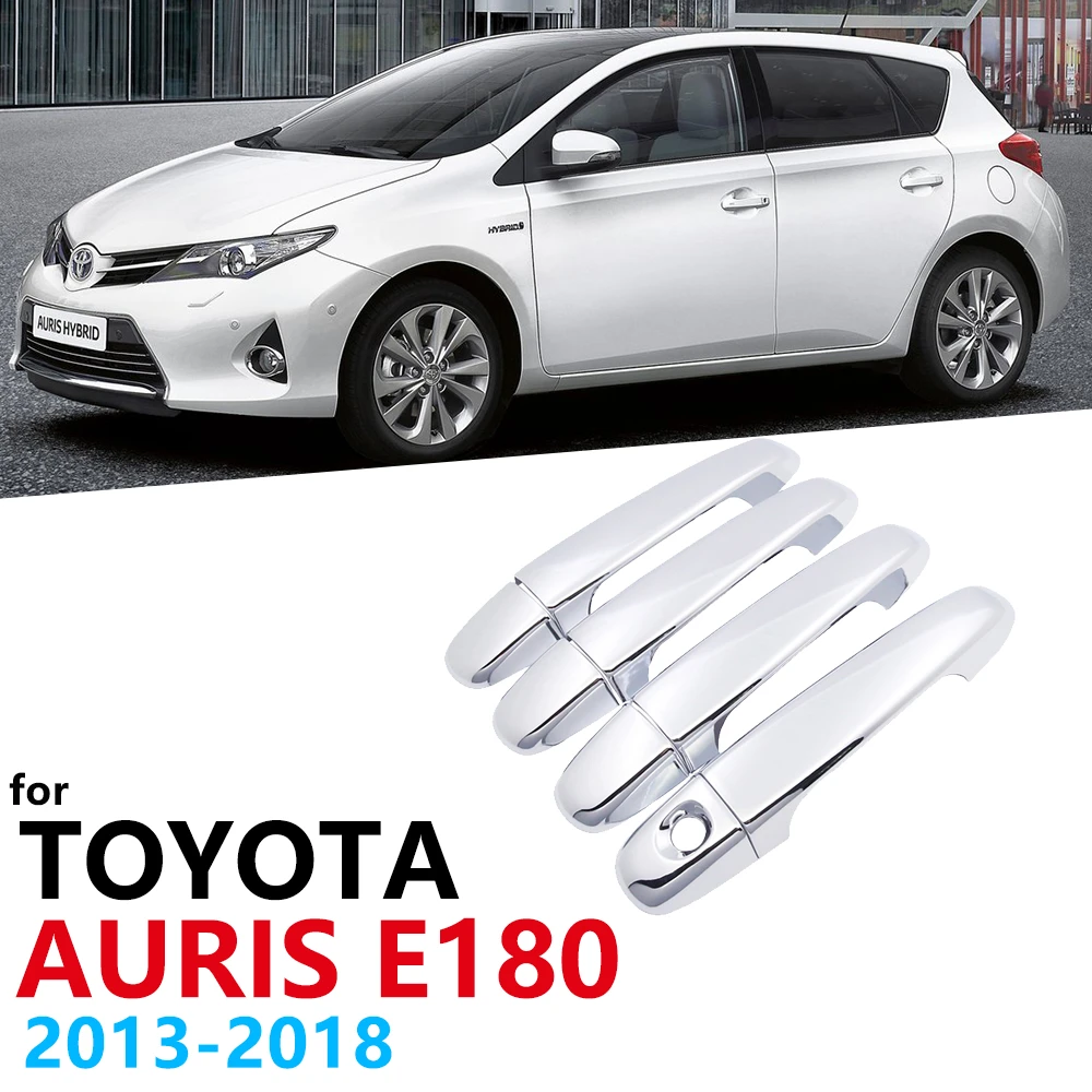 de manija de puerta cromada ABS para Toyota Auris E180 Hatchback (AU), iM 2013 ~ 2018, de coche estilo 2014|Pegatinas para coche| - AliExpress