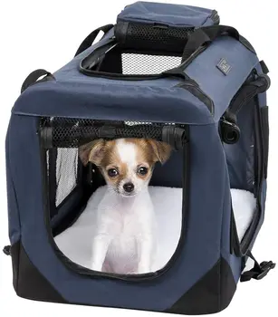 

Pet Transport Box Cat Transport Box Foldable Breathable Transport Bag Transport Cage for Dog and Cat Animal Fabric