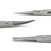 1PC Durable Stainless Steel Eyebrow Scissors Embroidery Nail Scissors Nose Hair Cutter Beauty Makeup Sewing Tools 3
