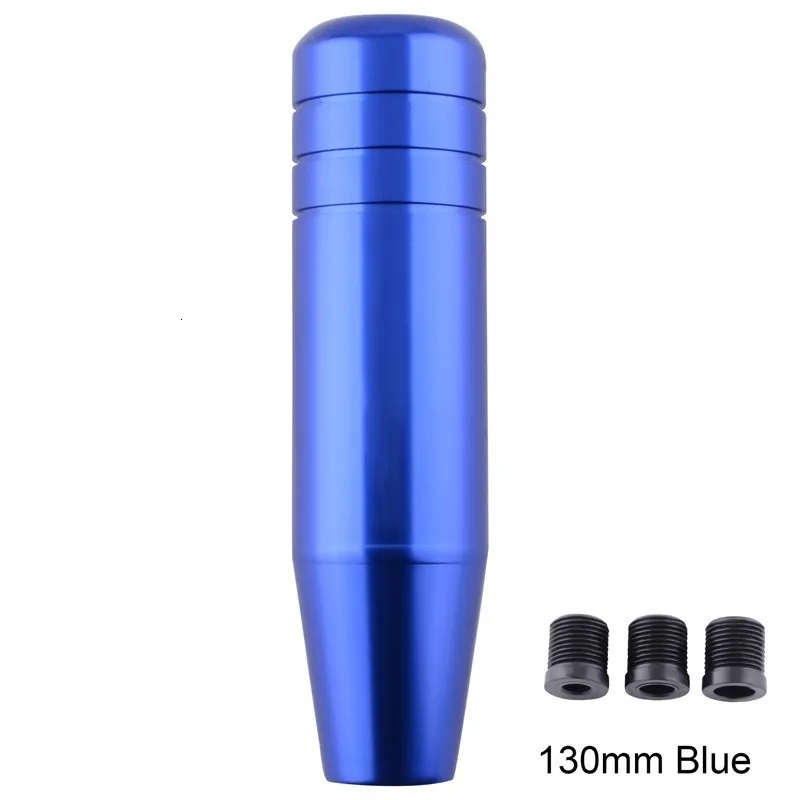 NS Modify универсальная алюминиевая ручка переключения передач 13 см 18 см гоночная ручка переключения передач с резьбовым адаптером для большинства автомобилей переключения передач Konbs - Название цвета: 13cm Blue
