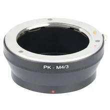 Розничная Pk-M4/3 переходное кольцо для объектива Pentax Pk объектив к Micro 4/3 M43 Камера средства ухода за кожей для Olympus om-d E-M5 E-Pm2 E-Pl5 Gx1 Gx7 Gf5 G5 г