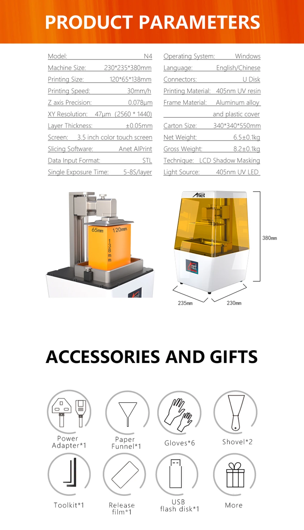 N4 3D printer 15