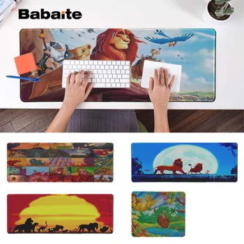 

Babaite Boy Gift Pad Lion king Customized laptop Gaming mouse pad Free Shipping Large Mouse Pad Keyboards Mat