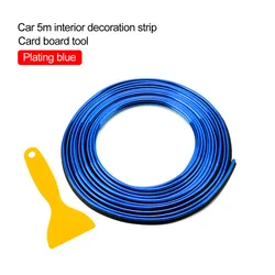 Premium Car Interior Styling Flexible Strip - Easy - to - Install Dashboard Decoration (1set)
