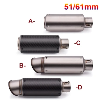 

51mm 61mm motorcycle with DB killer exhaust pipe Exhaust Pipe Muffler For Ducati MONSTER M620 MONSTER M750 MONSTER M900 748