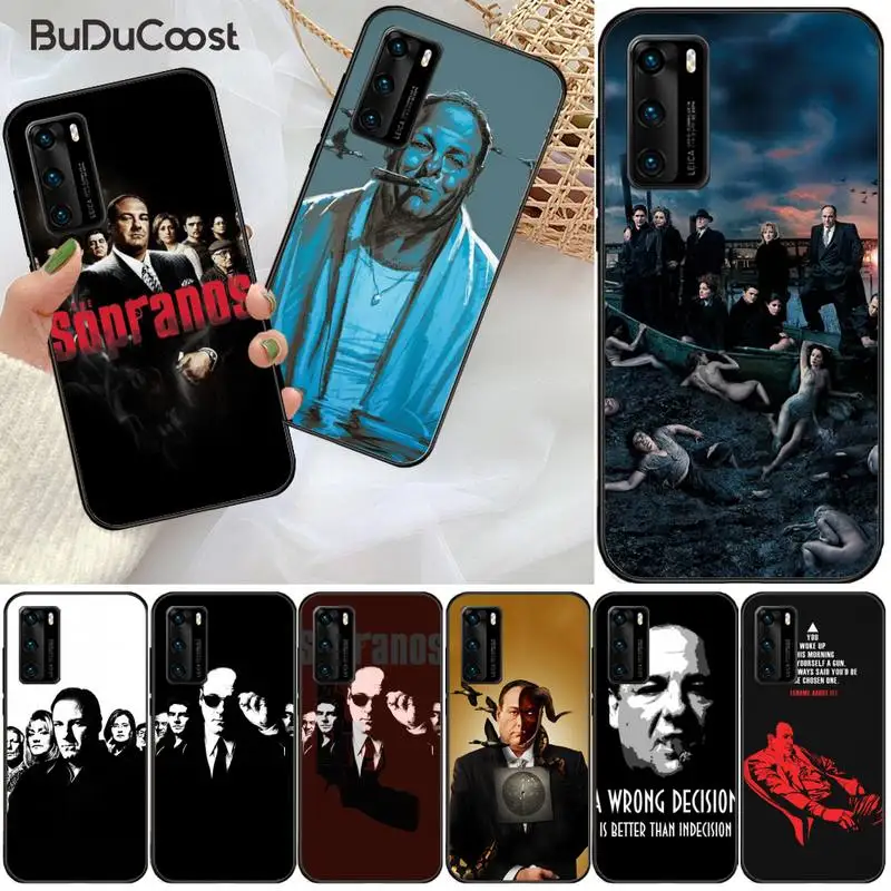 Jomy сопранос Тони чехол для телефона Huawei P9 10 20 30 40 P Smart 20lite 2019 P30 lite Pro 2017 | Мобильные