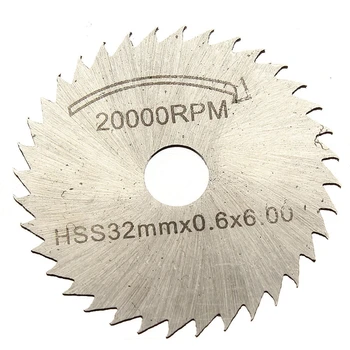 

Kits of 6 pcs HSS Saw Blade Circular Drive Decoupe Dent For Dremel Rotary Tool