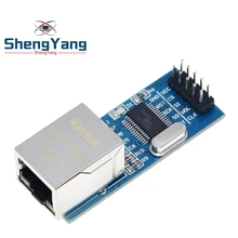 Shengyang mini enc28j60 ethernet lan módulo de rede para arduino 51 avr spi pic stm32 lpc atacado