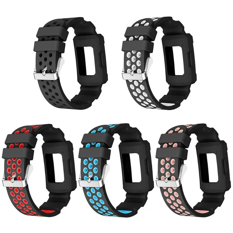Силиконовый браслет сменный ремешок для Fitbit Charge 3 часов Ремешок Smart Wacth