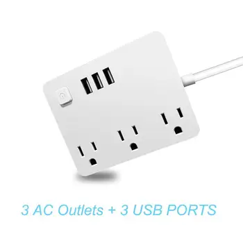 

Wi-Fi Smart Plug And Socket With Usb Port Fullmosa Smart Socket Surge Protection For Alexa/Google Assistant / Ifttt