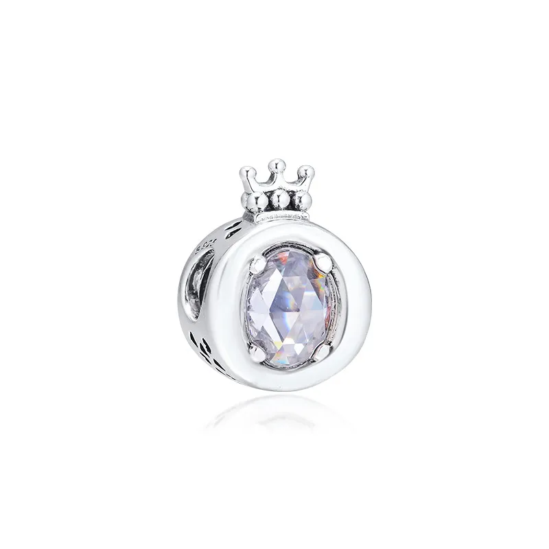 Clear-CZ-Crown-Letter-O-Crystal-Beads-for-Silver-925-Original-Charms-Bracelets-DIY-Charm-Beads (1)