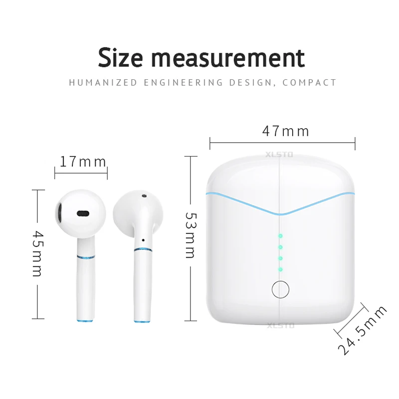 P20 TWS Wireless Bluetooth Earphone 5 0 stereo Touch headset waterproof Sports headset with Wireless charging For huawei iPhone