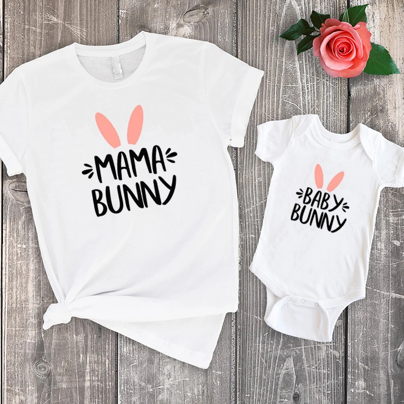 Easter Bunnies Shirt Mommy and Me 