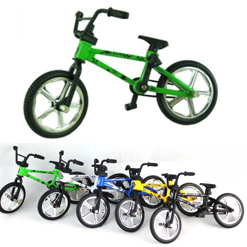 12.5*9*4.5cm BMX Toys Alloy + Plastic Finger BMX Functional Kids Bicycle Finger Bike Mini Finger Set Bike Fans Toys Gift