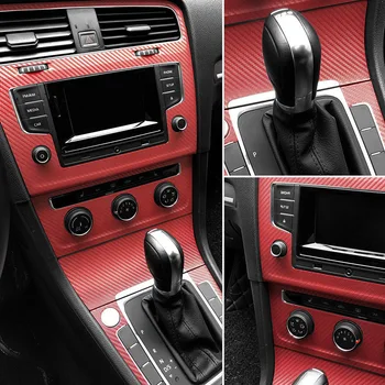 

50x12inches Car Sticker Accessories Decoration Vehicle Panel Vinyl Wrap Decal Console Dashboard Protect Surface 3D Adhesive Self