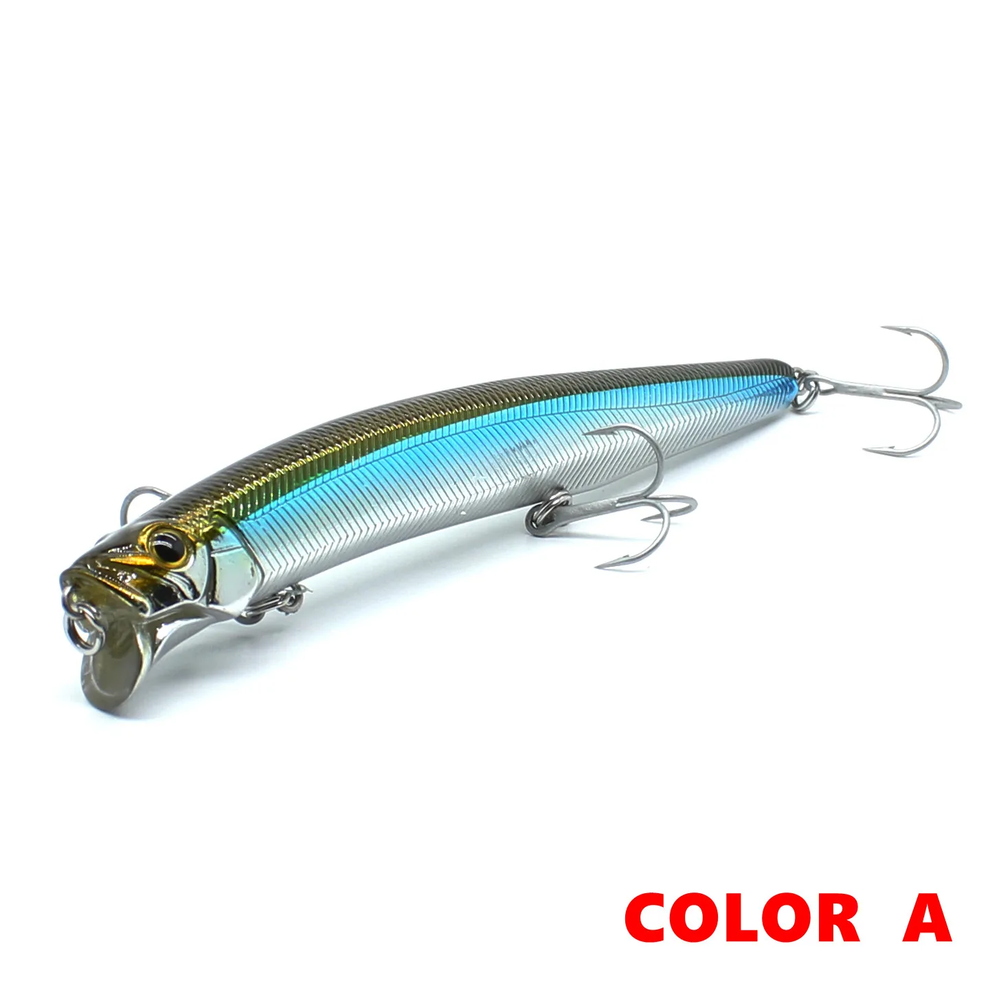 AOCLU lure wobblers 13cm 21g Hard Bait Minnow Floating Popper fishing lure With Magnet Bass Fresh 4# VMC hooks free shipping