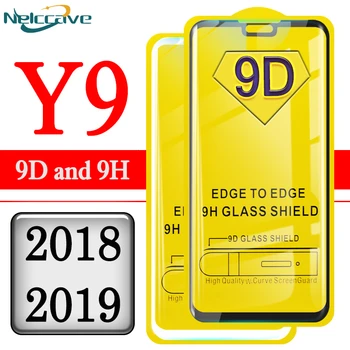 

1000 Pieces 9D Curved Full Coverage Tempered Glass For Huawei Y9 Prime 2019 Y7 Pro 2018 Y7 2017 Screen Protector Protective Film