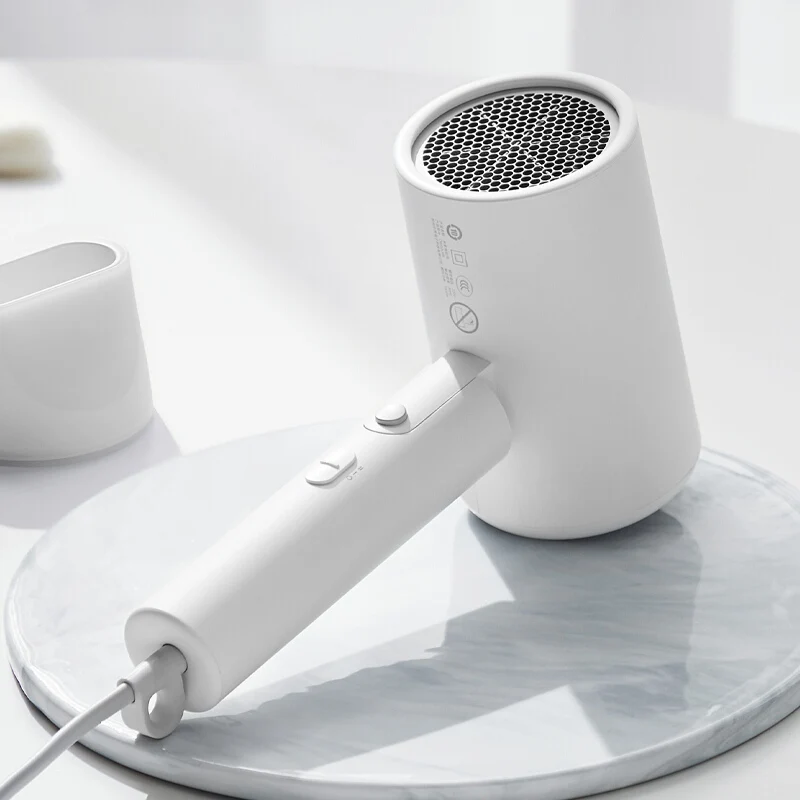 XIAOMI MIJIA портативный фен для волос с отрицательными ионами салонный класс уход