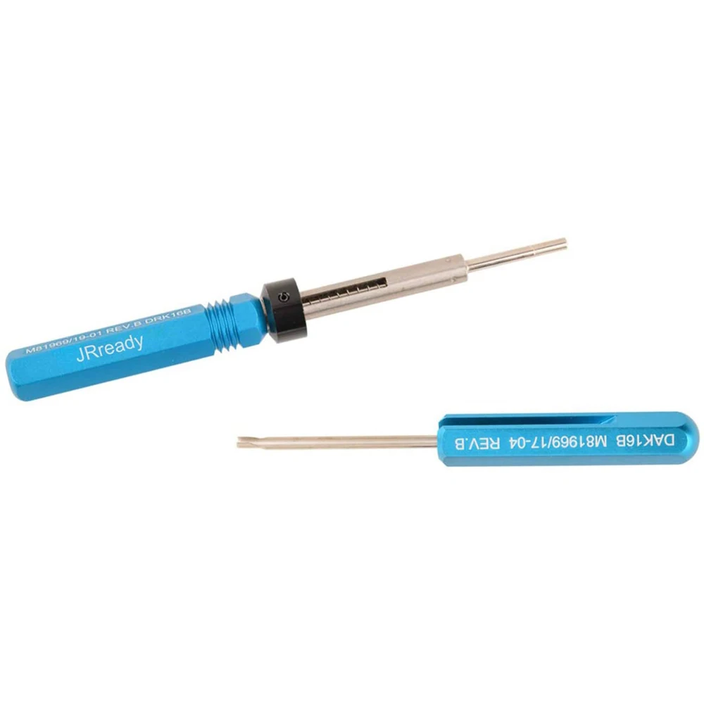 JRready ST5108 Tool Kit DAK16B M81969/17-04 DRK16B M81969/19-01 Installing/Removal Tool Size 16 For MIL-DTL-26500 Connector 6