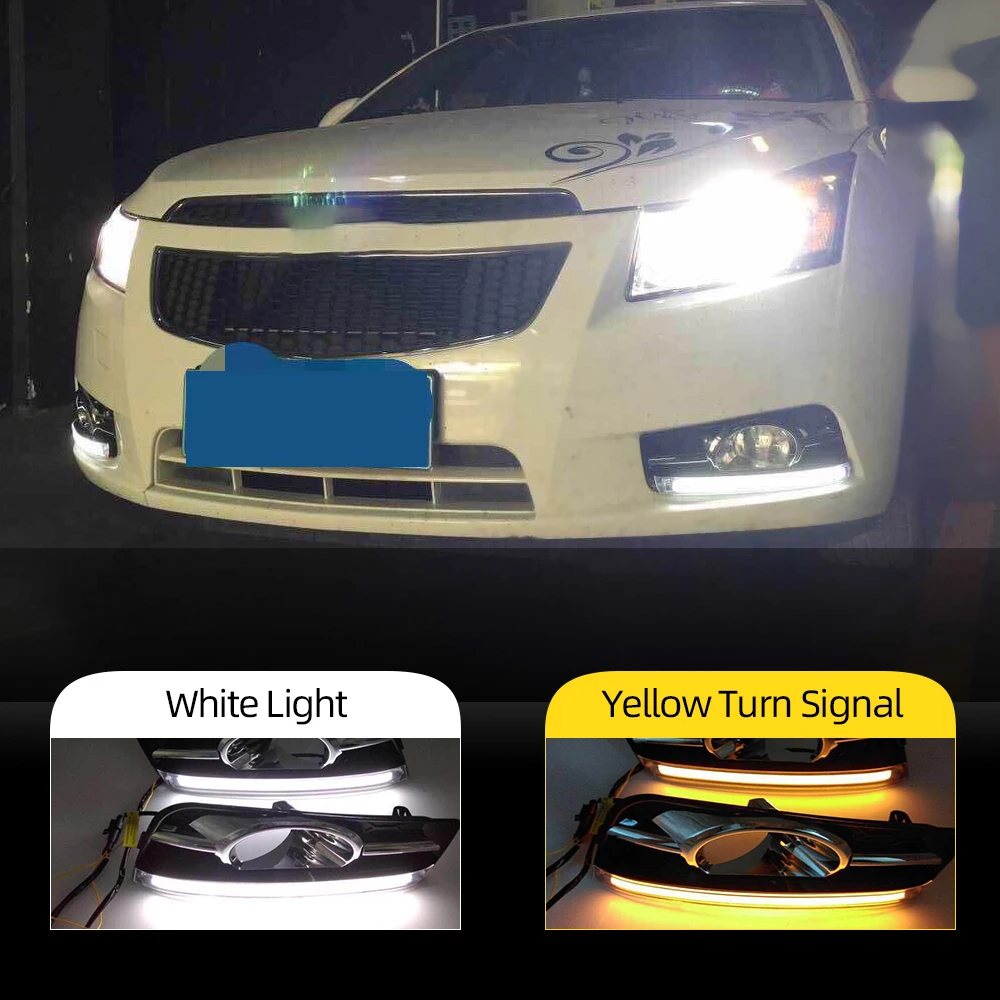 CSCSNL 2 шт. для chevrolet cruze 2009 2010 2011 2012 2014 светодиодный сигнал поворота DRL | Отзывы и видеообзор -1005004132774706
