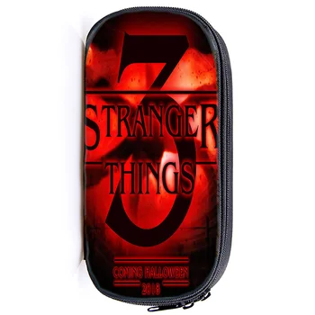 

Hot Sale Stanger Things Pencil Case Children Boys Girls Students Bags Cute Fashion New High Quality Stationery Bag Fashion Pen