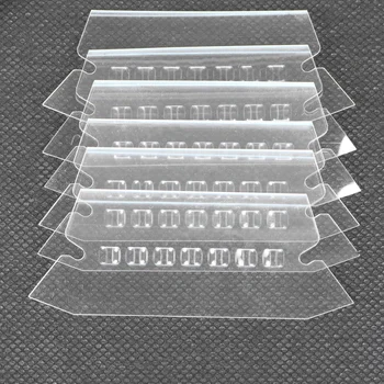 

100Pcs Tag Plastic File Folder Labels Practical Durable Folder Tabs Folder Tabs Hanging File Folder Tabs Folder Tags for File Do