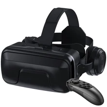 Тип гарнитуры регулируемые VR очки универсальный гигантский экран оптические линзы 3D фильмы с контроллером Эргономичный для IOS и Android