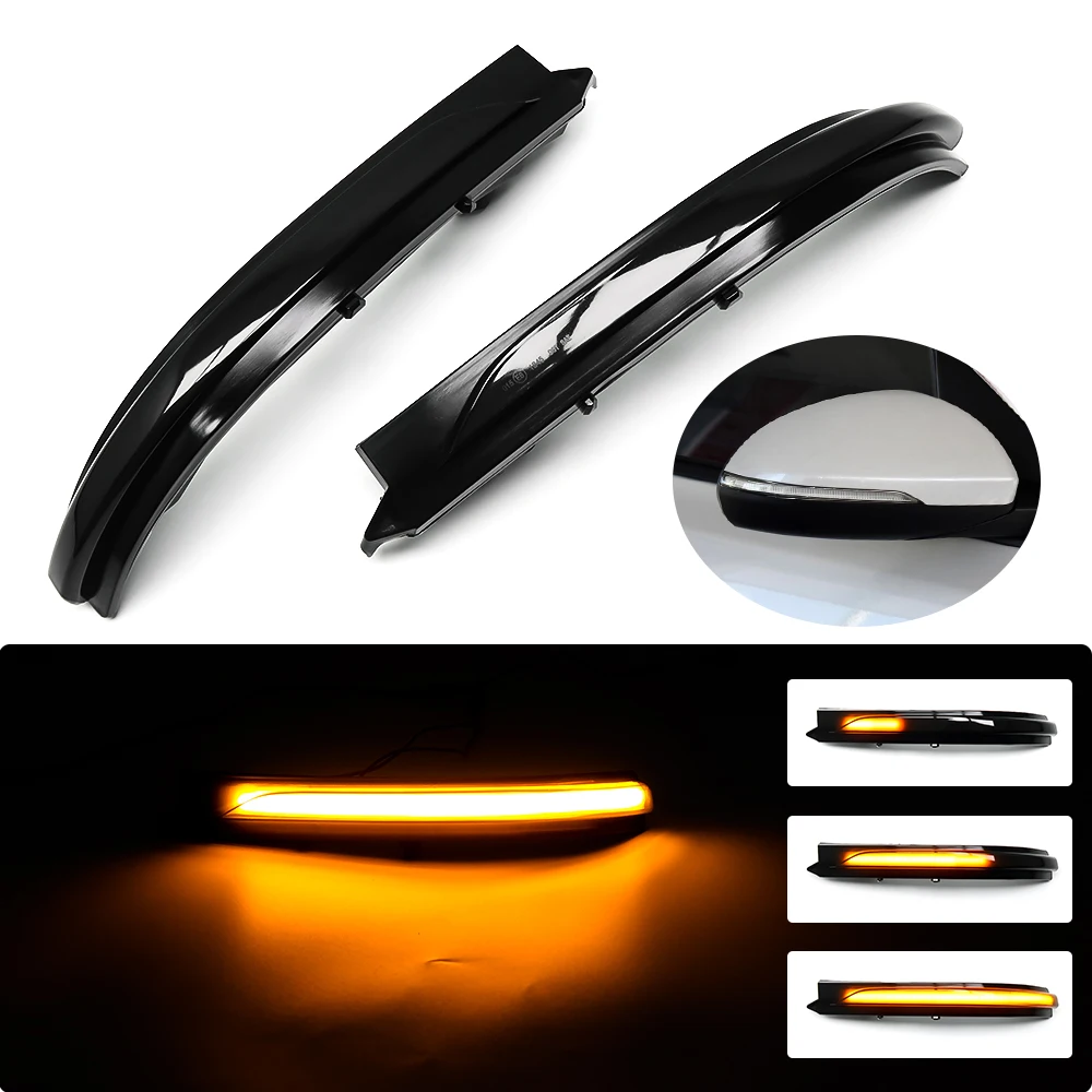 For Kia K5 Optima MK4 JF 2016 - 2019 Dynamic LED Turn Signal Light Side Mirror Sequential Indicator Blinker Lamp | Автомобили и