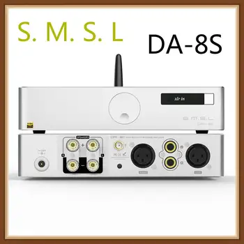 

SMSL DA-8S DA8S NJW1194 Desktop High Performance Digital Power Amplifier Full Balanced Design Support RCA/XLR/BT Input